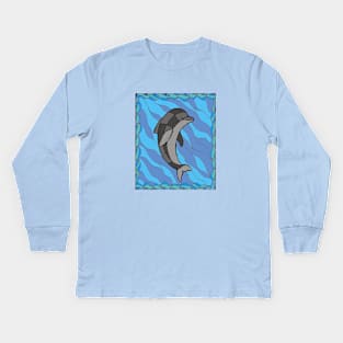 Dolphin Kids Long Sleeve T-Shirt